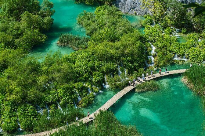 Lagos de Plitvice en Croacia