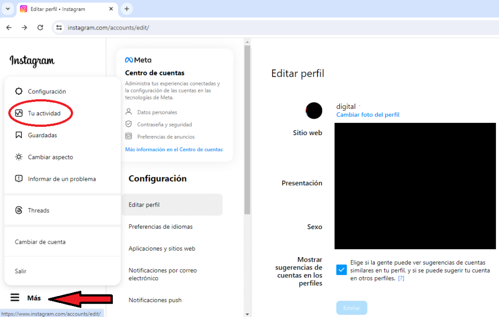 Cómo ver nuestro historial de comentarios en Instagram 3